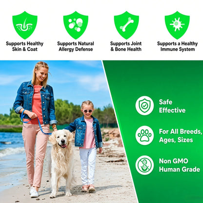 Brilliant Salmon Oil™ - Daily Coat & Joint Support