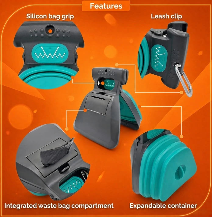 ZoomScoop - Portable Walk Scooper